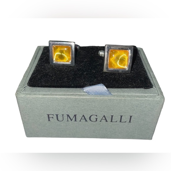 Cufflinks Lot Of 3 Boxed Sets Kenneth Cole Fumagalli - Picture 3 of 5